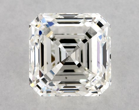 GIA 1.03 Carat H-VS2 Very Good Cut Asscher Diamond