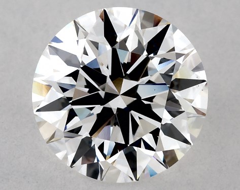 GIA 1.64 Carat E-VS1 Excellent Cut Round Lab-Grown Diamond