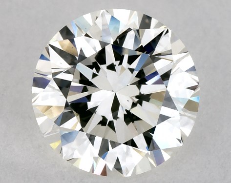 GIA 1.00 Carat H-VS1 Excellent Cut Round Diamond