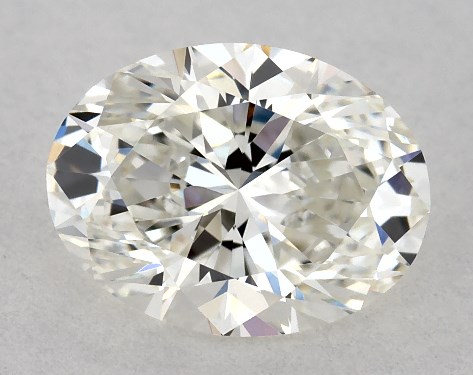 GIA 1.00 Carat H-VVS2 Very Good Cut Oval Diamond