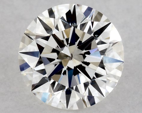 GIA 0.30 Carat H-SI2 Excellent Cut Round Diamond