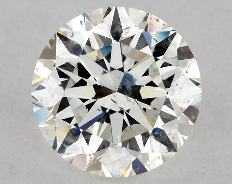 GIA 2.00 Carat K-SI2 Very Good Cut Round Diamond