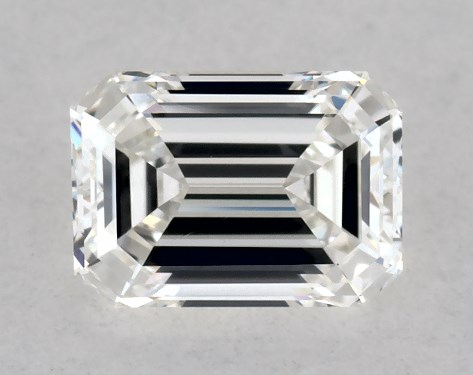 GIA 0.30 Carat H-VVS2 Very Good Cut Emerald Diamond
