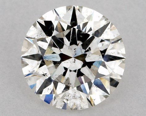GIA 1.06 Carat H-SI2 Excellent Cut Round Diamond