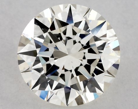 GIA 1.00 Carat H-VS1 Excellent Cut Round Diamond