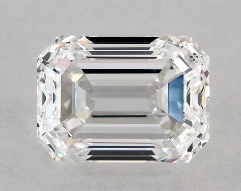 GIA 1.01 Carat F-VS2 Very Good Cut Emerald Diamond