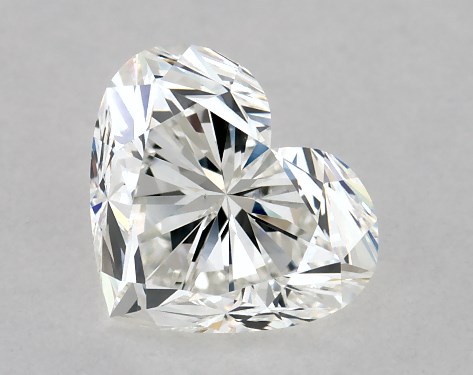 GIA 1.01 Carat H-VS2 Ideal Cut Heart Diamond