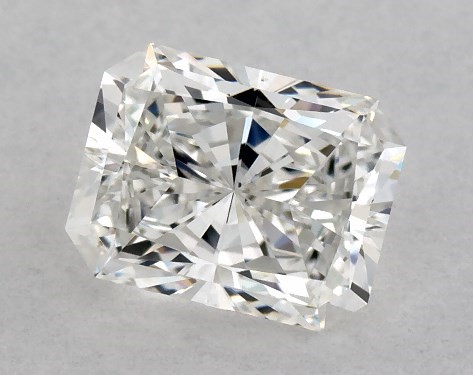GIA 1.00 Carat G-VS2 Ideal Cut Radiant Diamond