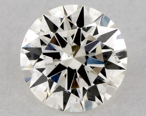 GIA 0.41 Carat J-SI2 Excellent Cut Round Diamond