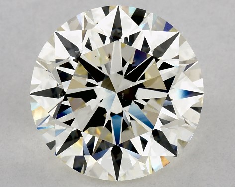 GIA 4.00 Carat K-SI1 Excellent Cut Round Diamond