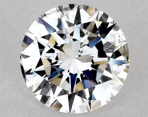 GIA 1.00 Carat E-SI2 Excellent Cut Round Diamond