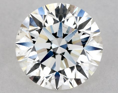 GIA 0.80 Carat H-SI1 Excellent Cut Round Diamond
