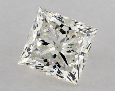 GIA 1.50 Carat K-SI1 Ideal Cut Princess Diamond