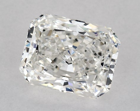 GIA 1.00 Carat G-VS2 Ideal Cut Radiant Diamond