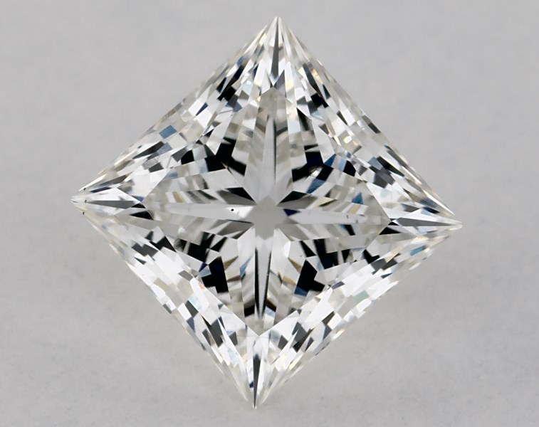1.79 carat princess diamond, G VS1