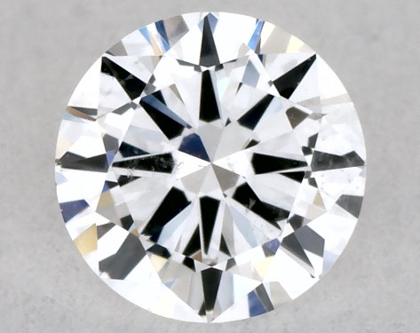 GIA 0.30 Carat D-SI2 Good Cut Round Diamond