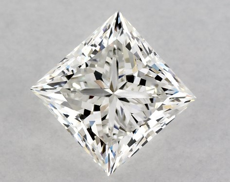 GIA 1.01 Carat G-VS2 Ideal Cut Princess Diamond
