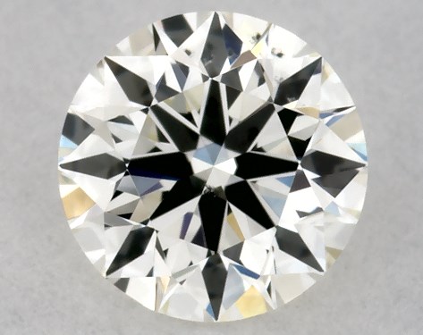 GIA 0.30 Carat J-SI1 Excellent Cut Round Diamond