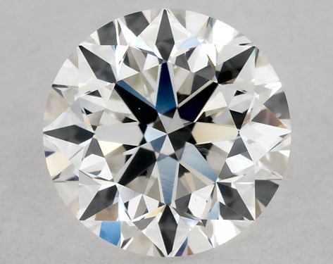 GIA 1.00 Carat H-VS1 Very Good Cut Round Diamond