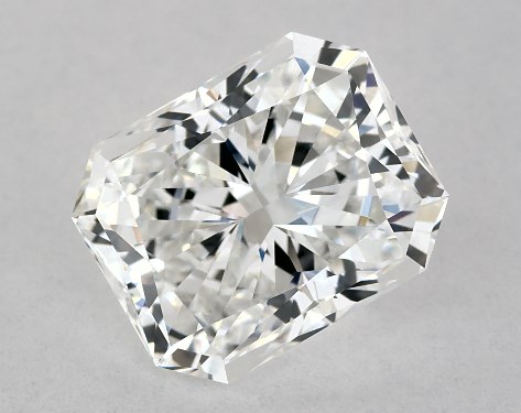 GIA 2.03 Carat E-VS1 Ideal Cut Radiant Lab-Grown Diamond