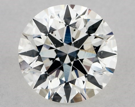 GIA 1.08 Carat H-SI2 Excellent Cut Round Diamond