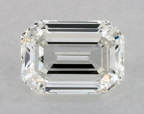 GIA 1.01 Carat H-VS1 Very Good Cut Emerald Diamond