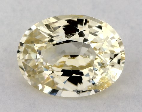 2.15 Carat Oval Natural Yellow Sapphire