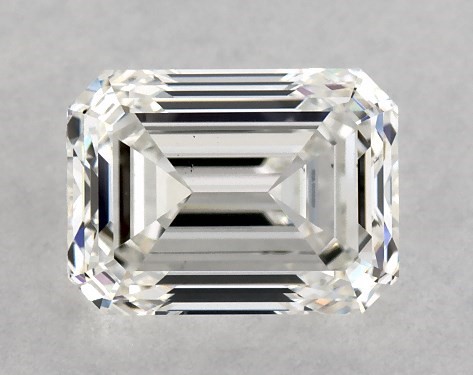 GIA 1.00 Carat G-VS2 Very Good Cut Emerald Diamond