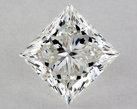 GIA 2.15 Carat H-VS2 Ideal Cut Princess Diamond