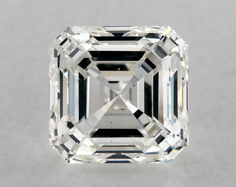 GIA 1.01 Carat H-VS2 Very Good Cut Asscher Diamond
