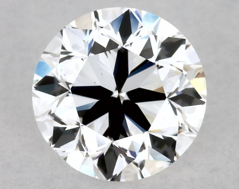 GIA 1.00 Carat D-VS2 Very Good Cut Round Diamond
