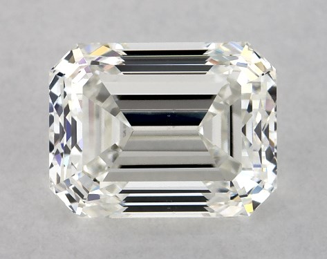 GIA 1.00 Carat G-VS2 Very Good Cut Emerald Diamond