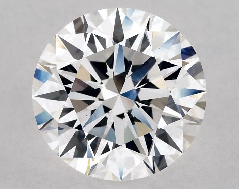 GIA 2.02 Carat E-VS1 Excellent Cut Round Lab-Grown Diamond