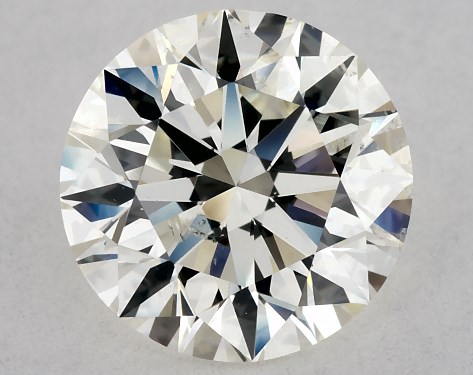 GIA 2.00 Carat K-SI2 Excellent Cut Round Diamond