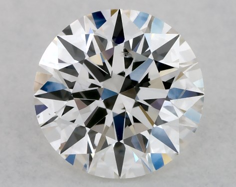 GIA 0.50 Carat H-SI1 Excellent Cut Round Diamond