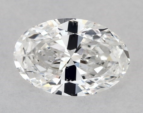 GIA 0.22 Carat E-SI2 Very Good Cut Oval Diamond