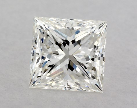 GIA 0.50 Carat H-VS2 Ideal Cut Princess Diamond