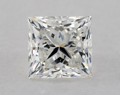 GIA 0.50 Carat J-VVS2 Very Good Cut Princess Diamond