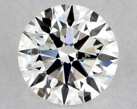 GIA 0.31 Carat H-SI2 Excellent Cut Round Diamond