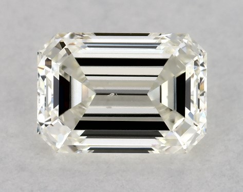 GIA 0.50 Carat K-SI1 Very Good Cut Emerald Diamond