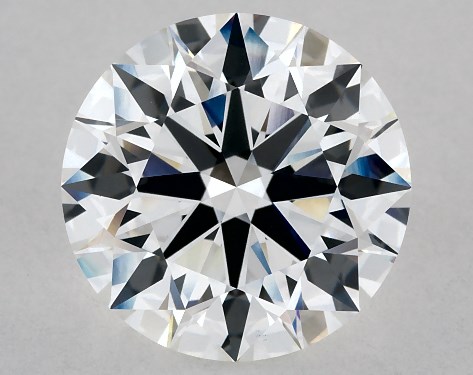 GIA 4.04 Carat F-VS1 Excellent Cut Round Lab-Grown Diamond