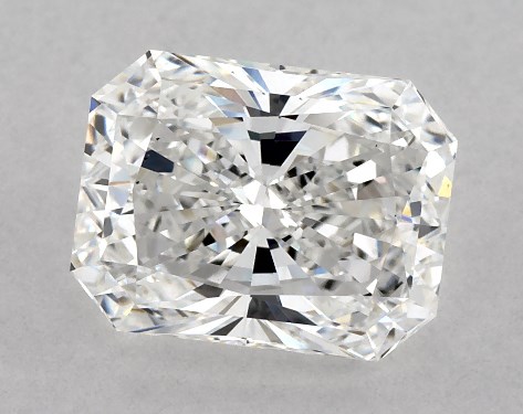 GIA 2.04 Carat E-VS1 Ideal Cut Radiant Lab-Grown Diamond