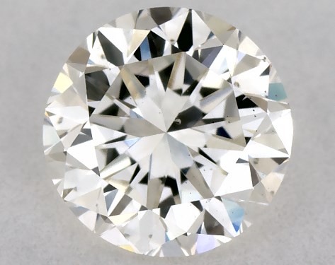 GIA 0.50 Carat J-VS2 Good Cut Round Diamond