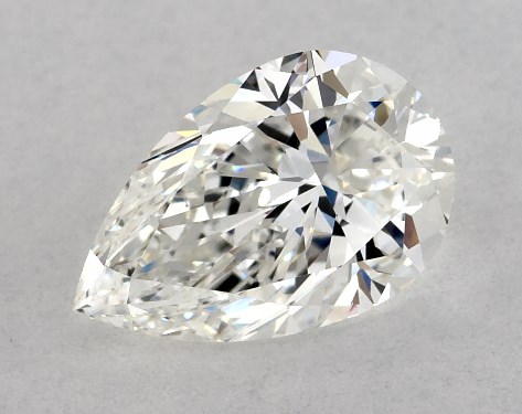 GIA 1.01 Carat F-VS2 Very Good Cut Pear Diamond