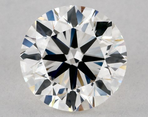 GIA 1.00 Carat J-VS2 Very Good Cut Round Diamond