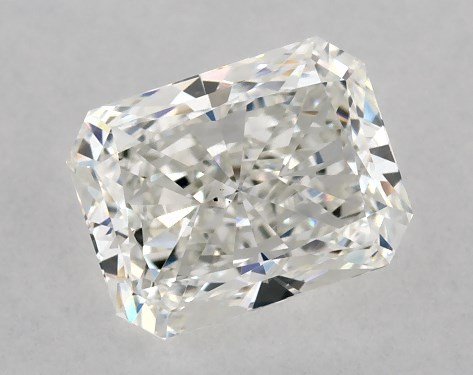 GIA 1.02 Carat H-VS2 Ideal Cut Radiant Diamond