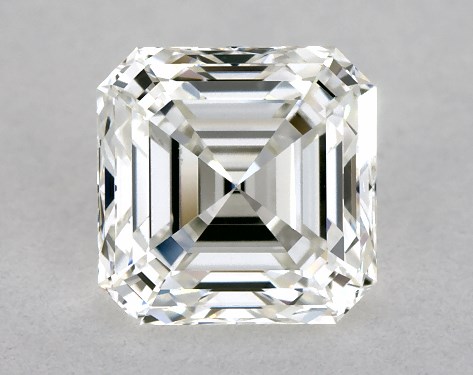 GIA 1.00 Carat H-VS2 Very Good Cut Asscher Diamond