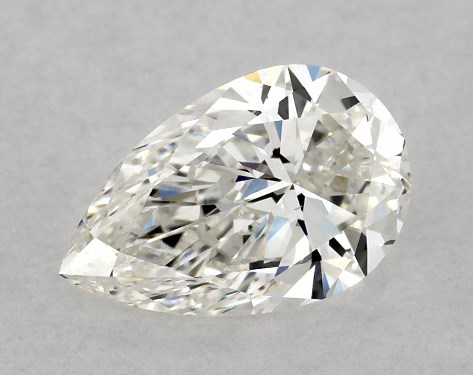 GIA 1.00 Carat H-VS2 Ideal Cut Pear Diamond