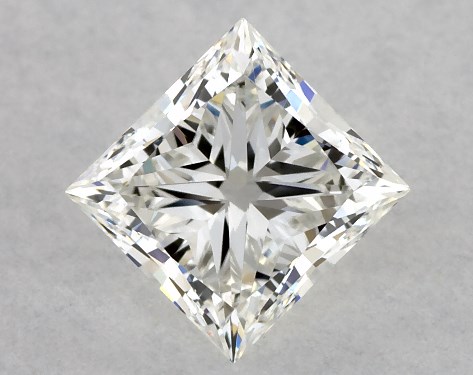 GIA 1.01 Carat H-IF Ideal Cut Princess Diamond