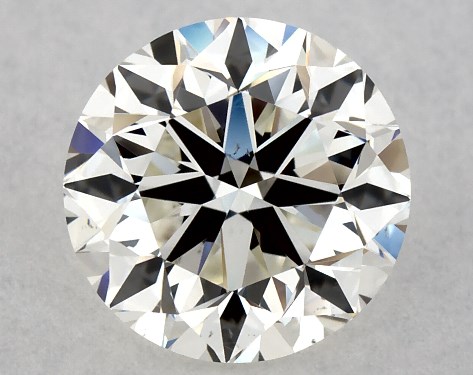 GIA 1.00 Carat I-VS2 Very Good Cut Round Diamond